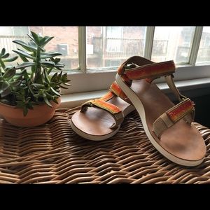 LIKE NEW Orange Tevas